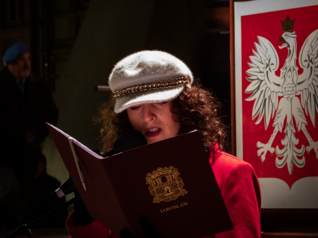 prowadząca uroczystość