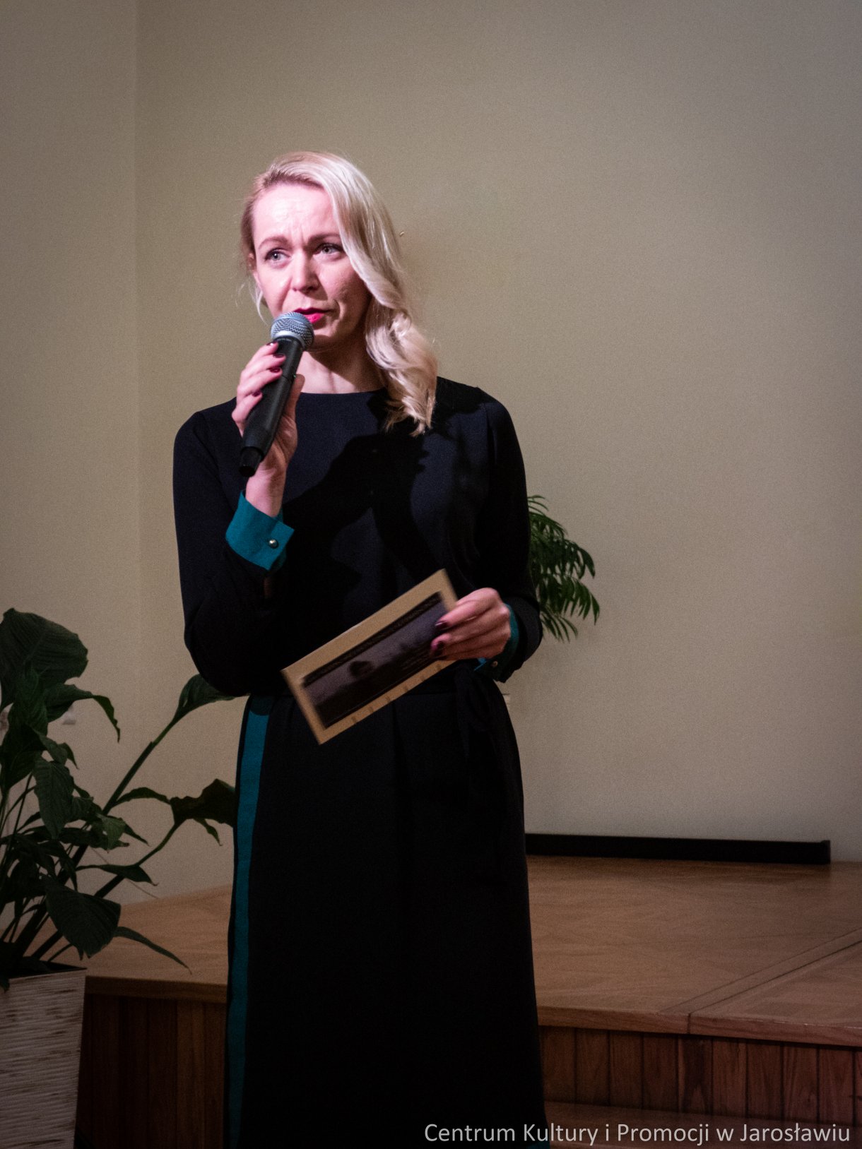 prowadząca koncert, pracownik CKiP w Jarosławiu