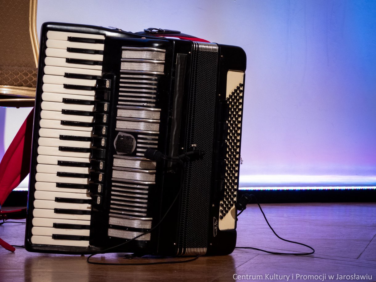 zbliżenie na akordeon