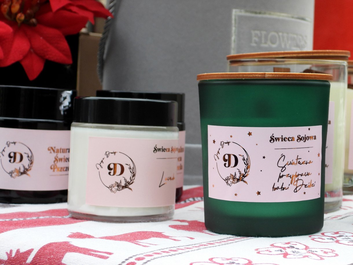 Świece sojowe