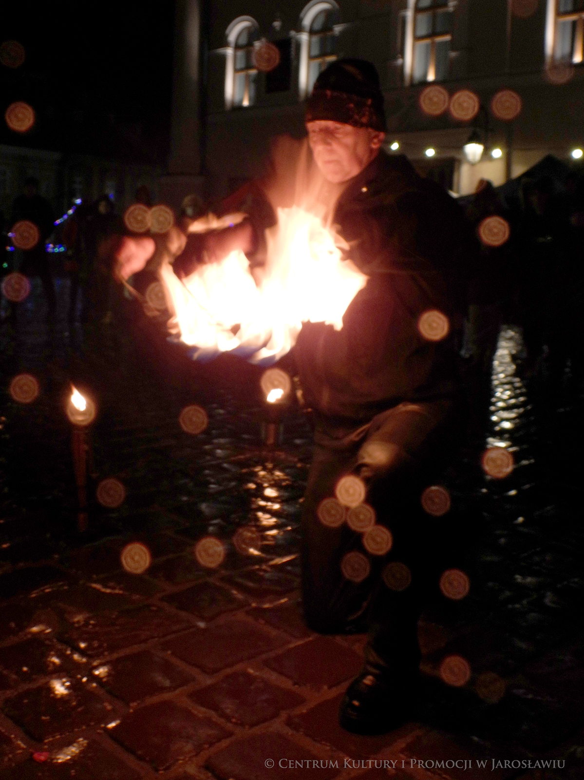 Pokaz ognia rycerza Rajnera