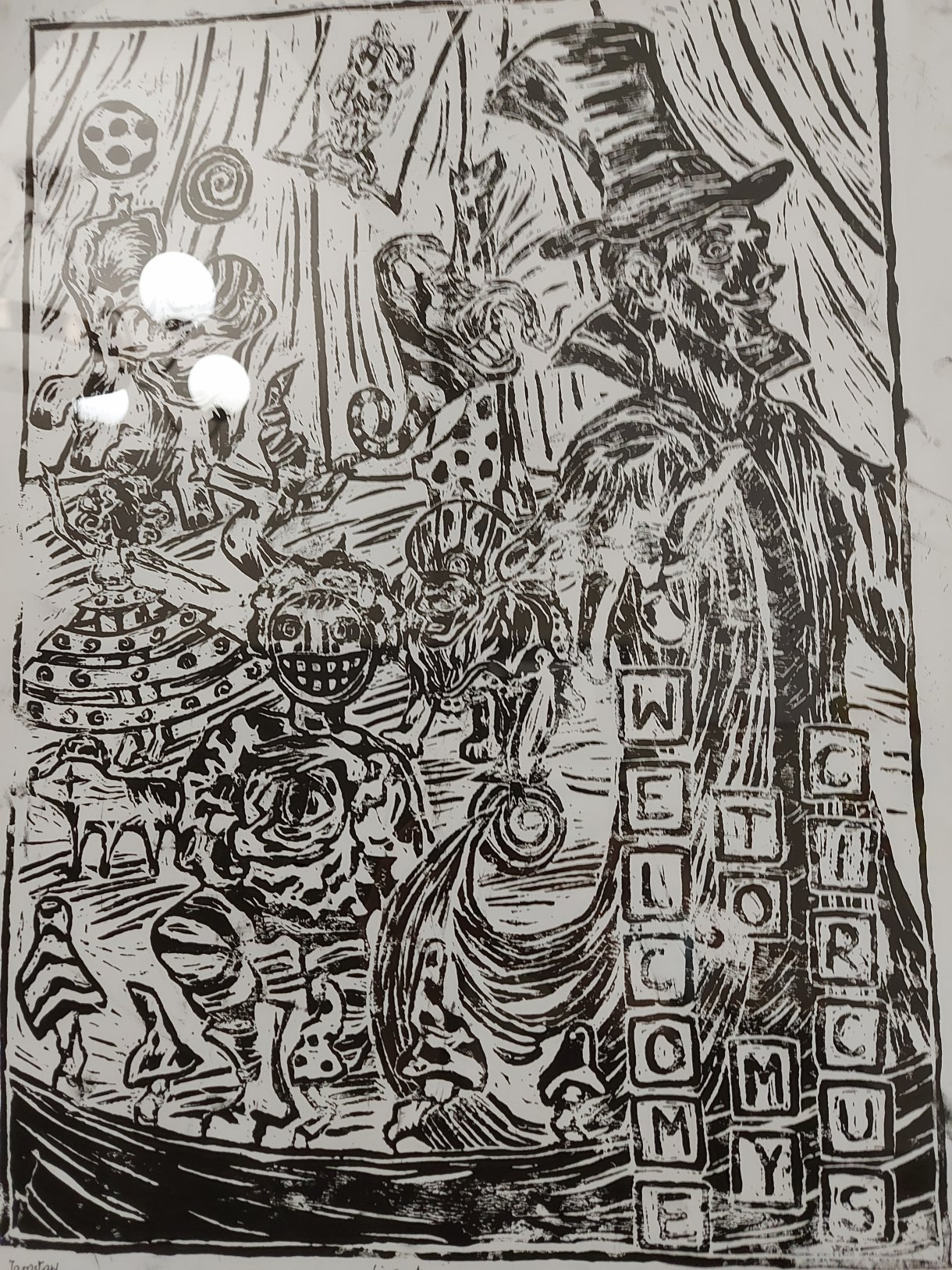 „Eksperymenty ”  Julia Wojtowicz. Techniki różne.