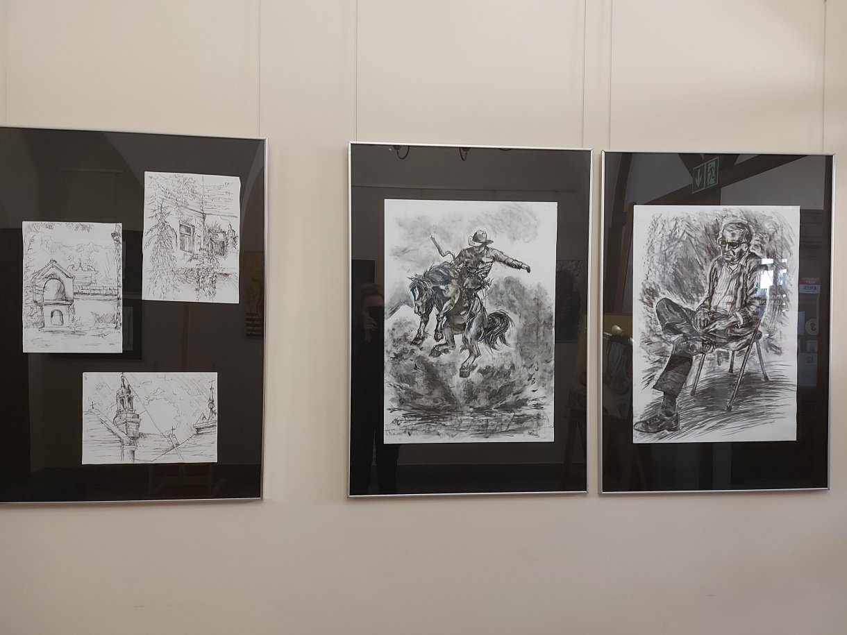 „Eksperymenty ”  Julia Wojtowicz. Techniki różne.