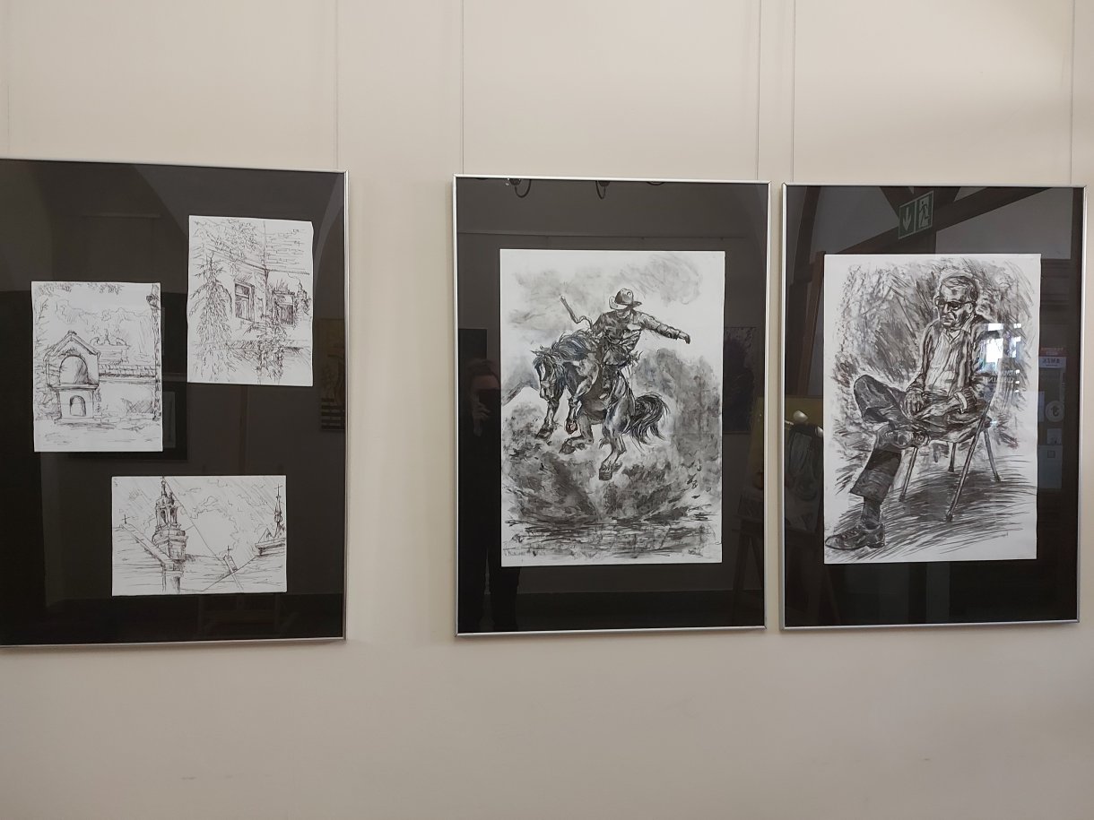 „Eksperymenty ”  Julia Wojtowicz. Techniki różne.