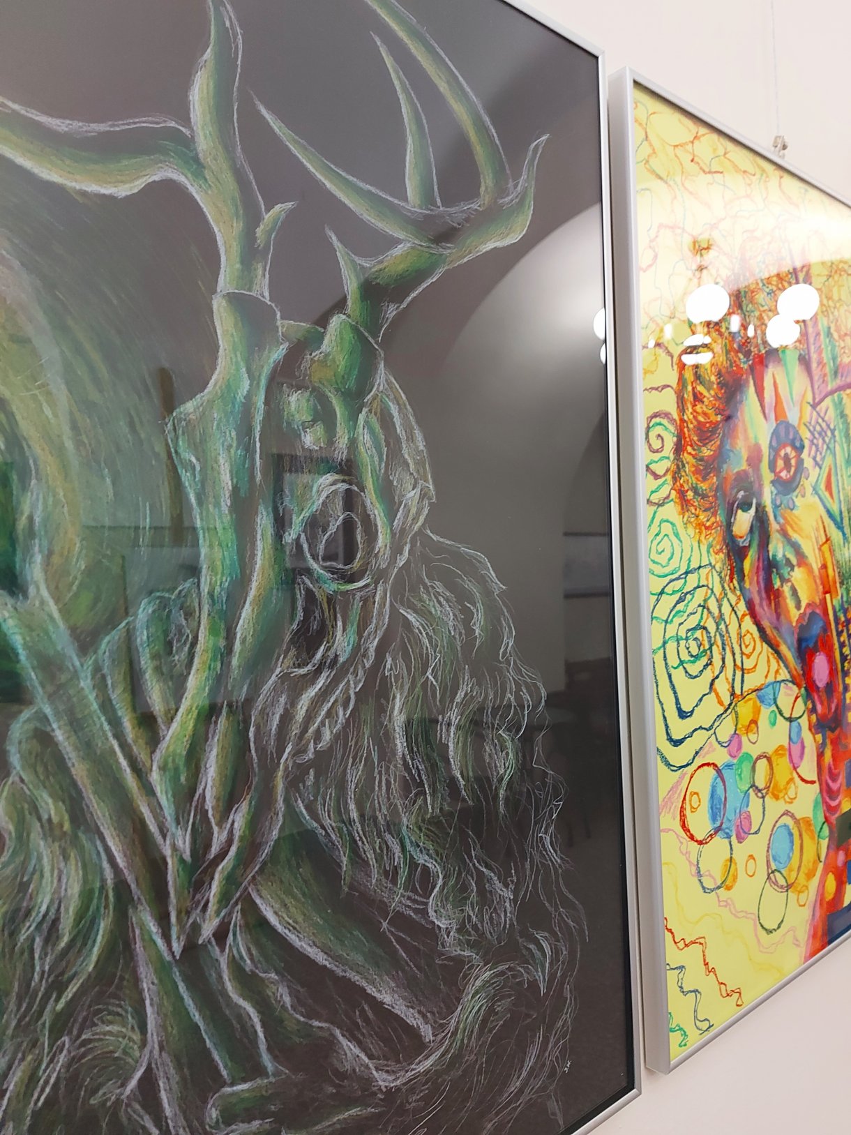 „Eksperymenty ”  Julia Wojtowicz. Techniki różne.