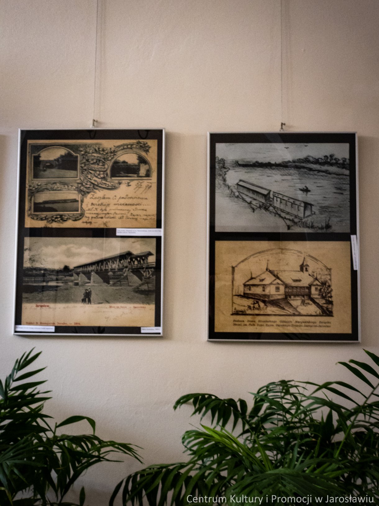 Galeria w Holu u Attavantich marzec 2022 Rzeka San fotografie ze zbiorów Jerzego Czechowicza