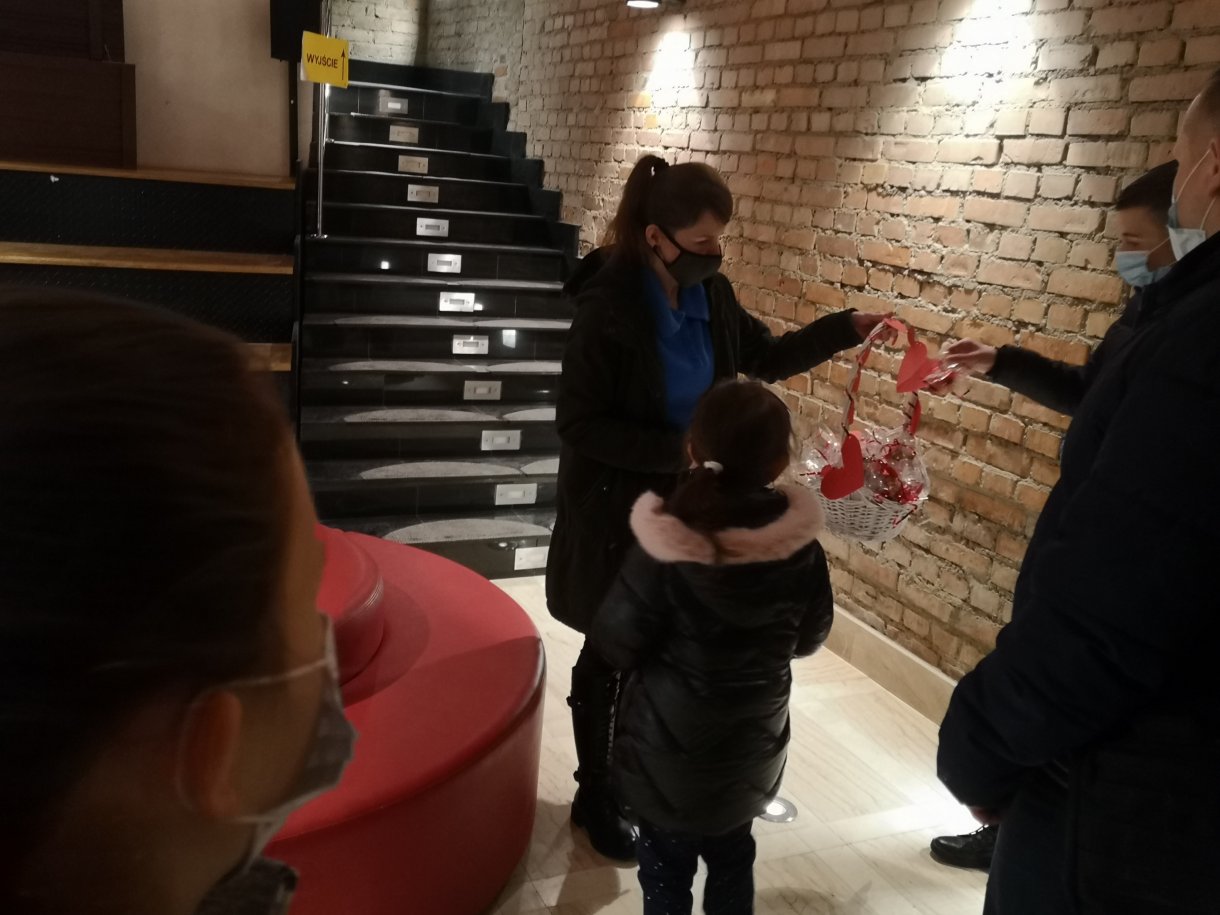 Wszyscy, którzy szukali pomysłu na wyjątkowe spędzenie święta zakochanych, mogli skorzystać z oferty przygotowanej przez Centrum Kultury i Promocji w ramach akcji 