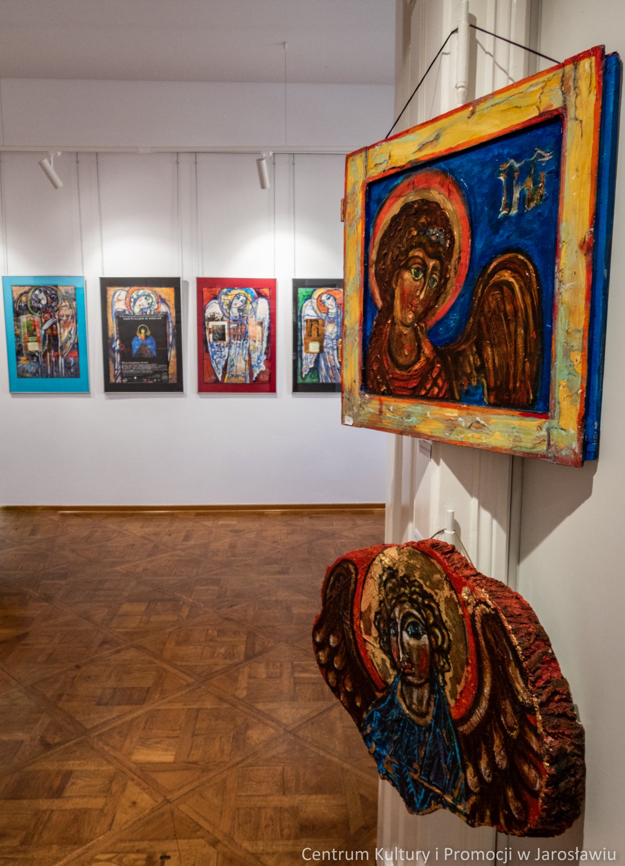 Eugeniusz Molski Uskrzydleni malarstwo, rzeźba ceramiczna