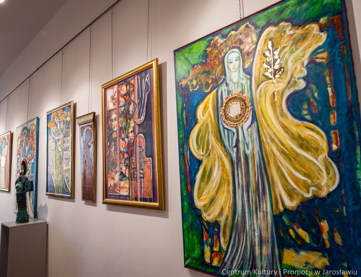 Eugeniusz Molski Uskrzydleni malarstwo, rzeźba ceramiczna