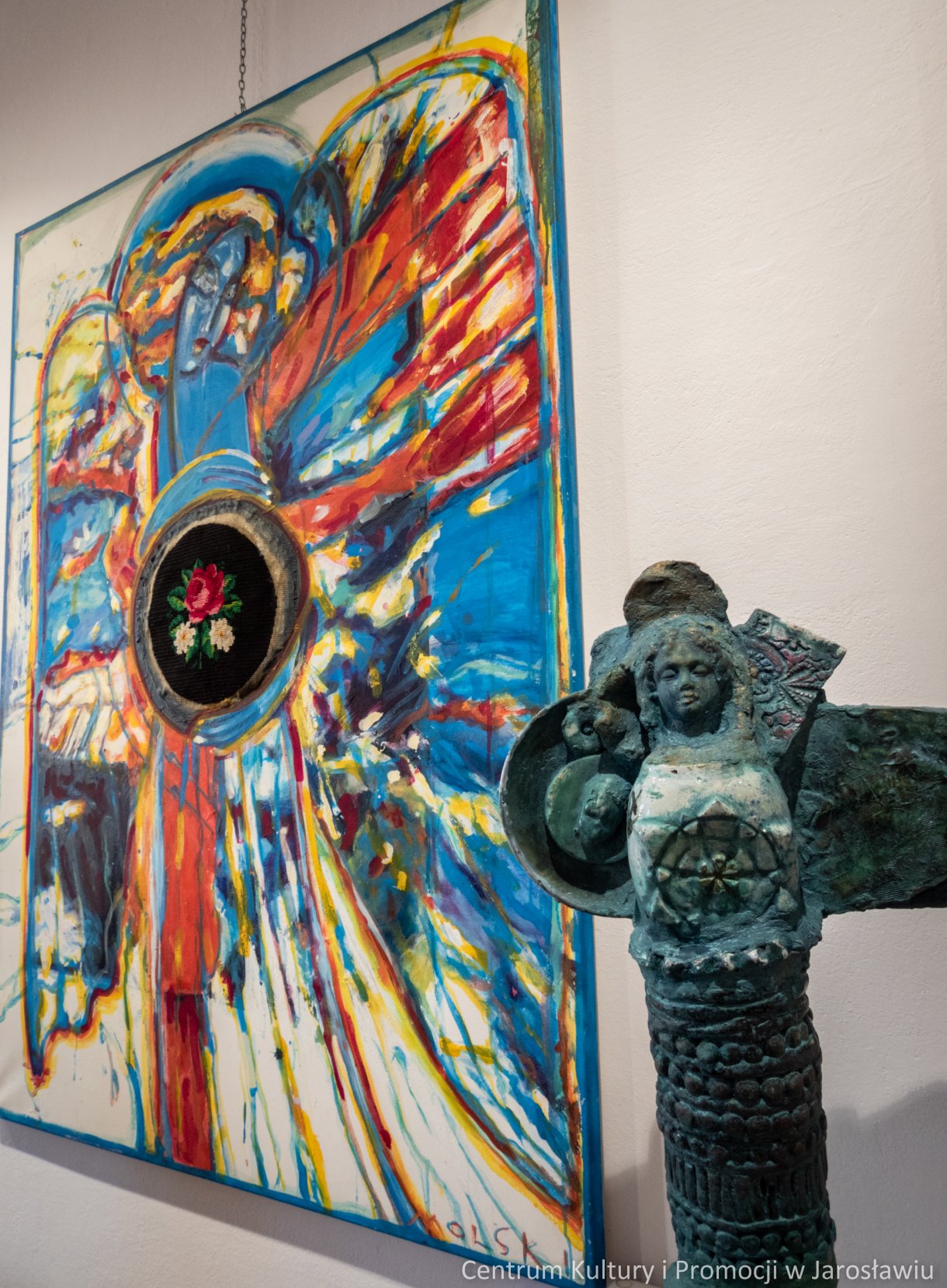 Eugeniusz Molski Uskrzydleni malarstwo, rzeźba ceramiczna