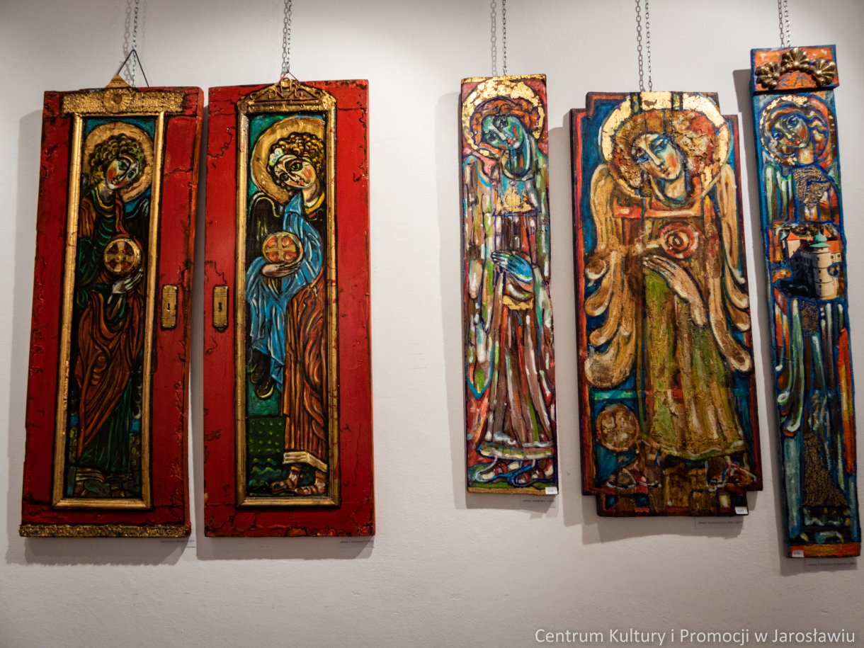 Eugeniusz Molski Uskrzydleni malarstwo, rzeźba ceramiczna