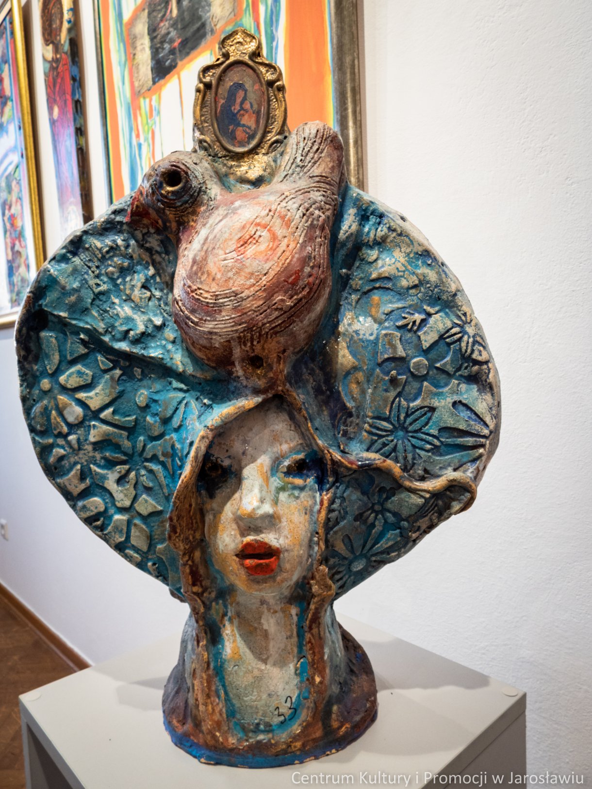 Eugeniusz Molski Uskrzydleni malarstwo, rzeźba ceramiczna