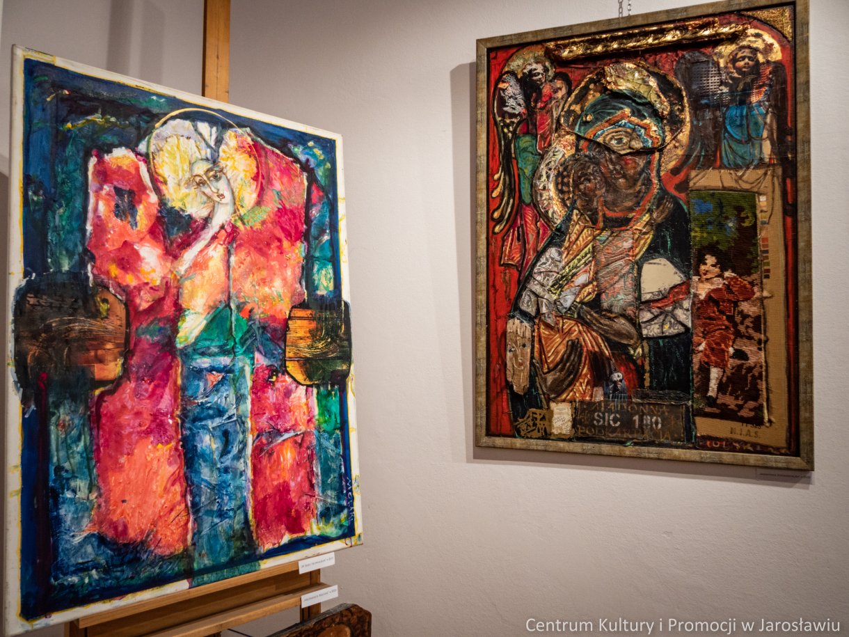 Eugeniusz Molski Uskrzydleni malarstwo, rzeźba ceramiczna