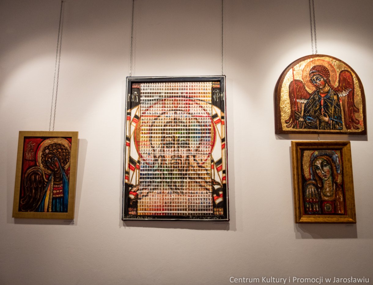 Eugeniusz Molski Uskrzydleni malarstwo, rzeźba ceramiczna