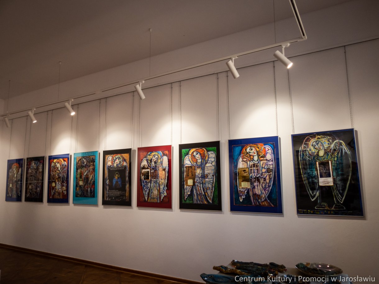 Eugeniusz Molski Uskrzydleni malarstwo, rzeźba ceramiczna