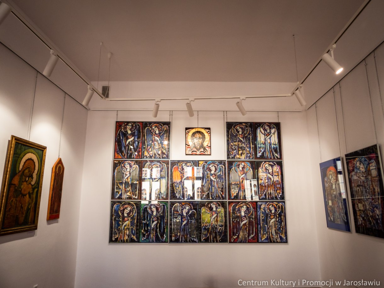 Eugeniusz Molski Uskrzydleni malarstwo, rzeźba ceramiczna