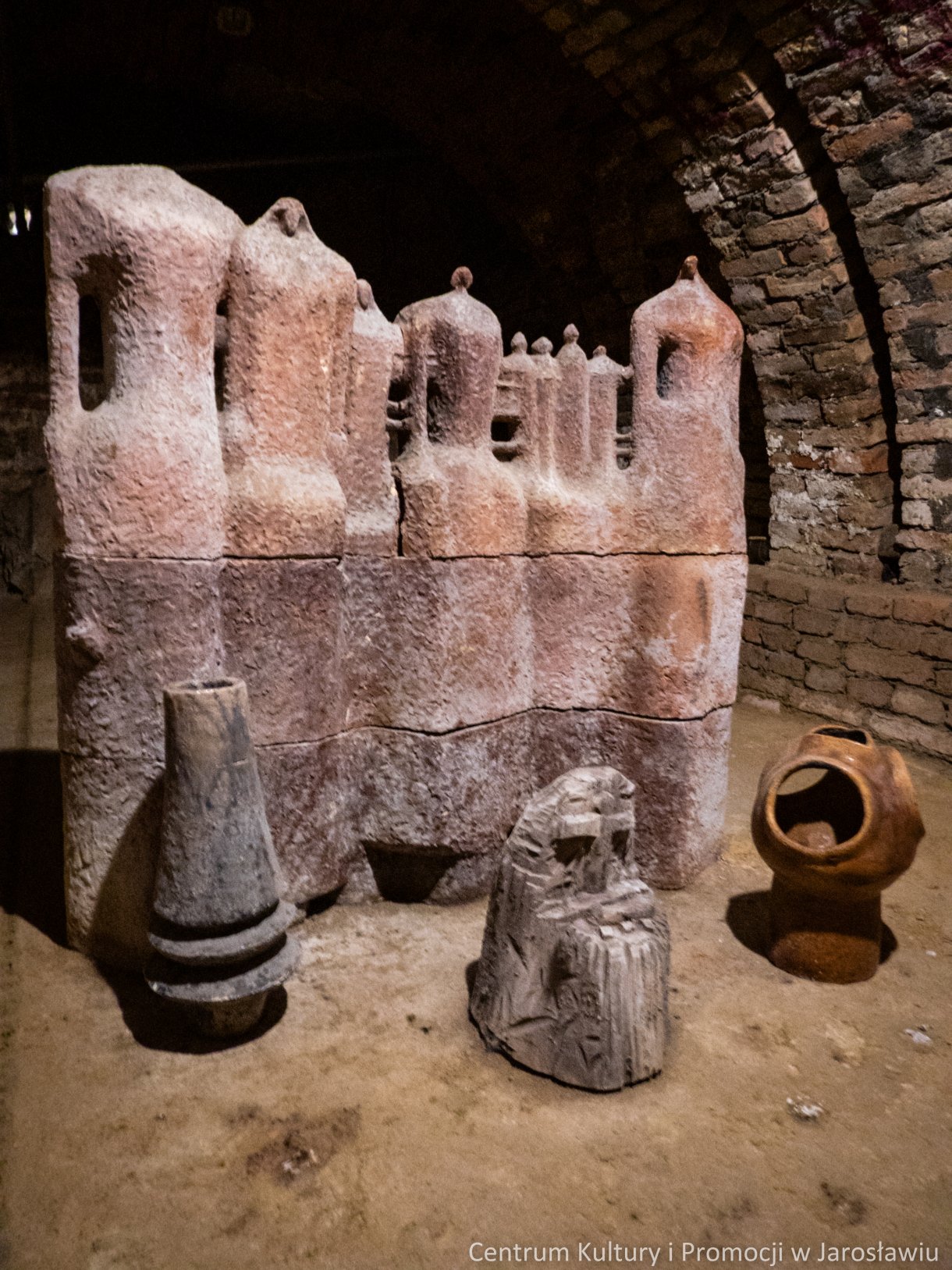 rzeźba w podziemnej trasie turystycznej