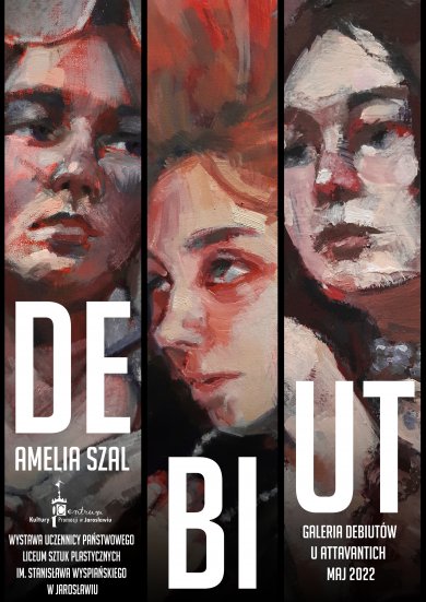 Galeria Debiutów – Amelia Szal „DEBIUT” Galeria Debiutów u Attavantich: Amelia Szal „DEBIUT” Malarstwo, rysunek Wystawa uczennicy Państwowego Liceum Sztuk Plastycznych im. Stanisława Wyspańskiego w Jarosławiu (ZSP w Jarosławiu). Czas trwania wystawy: maj 2022