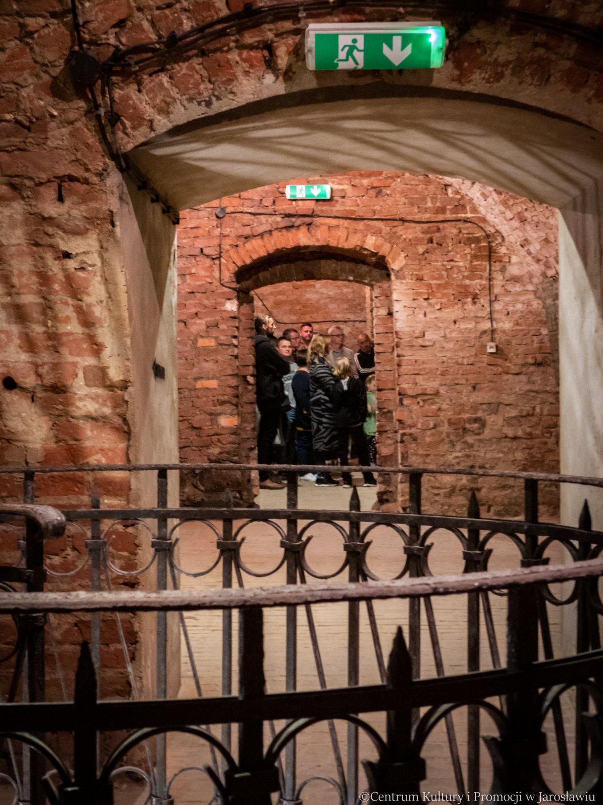 grupa zwiedzająca PTT im. prof. F. Zalewskiego