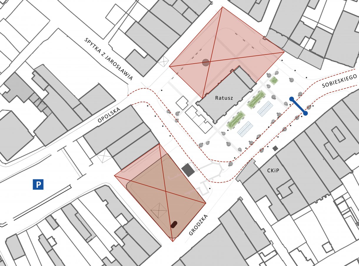mapa trasy wyścigu kolarskiego