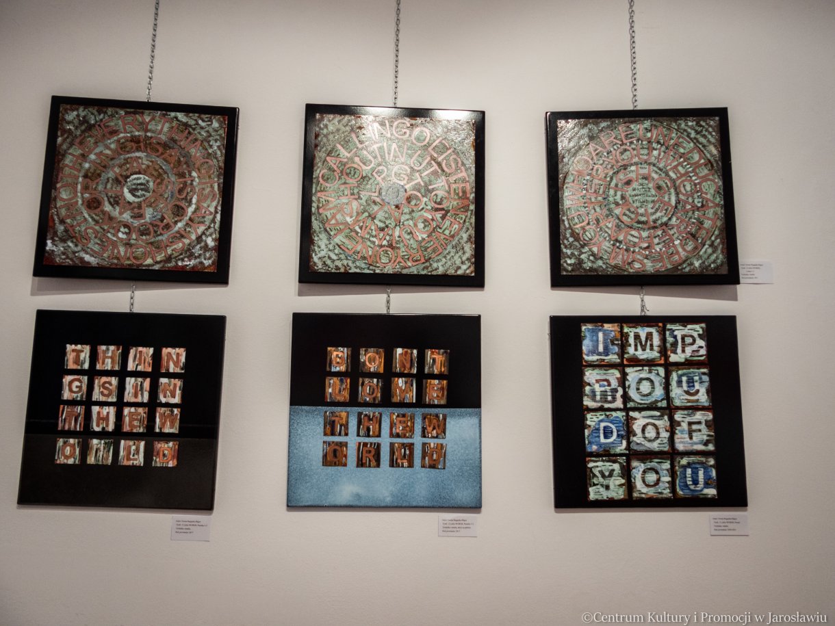 wystawa Multi-Images - emalia 