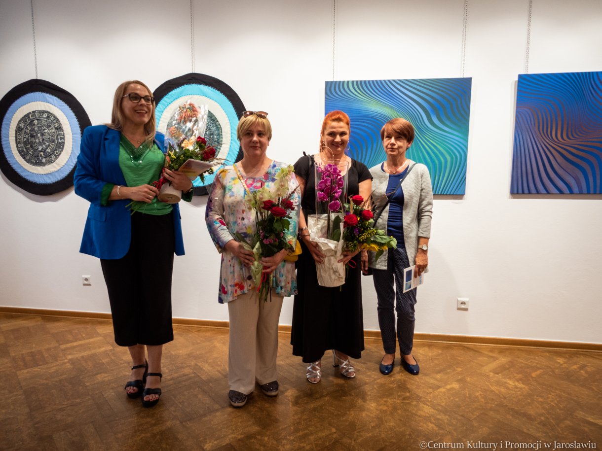 artystki podczas wernisażu Multi-Images