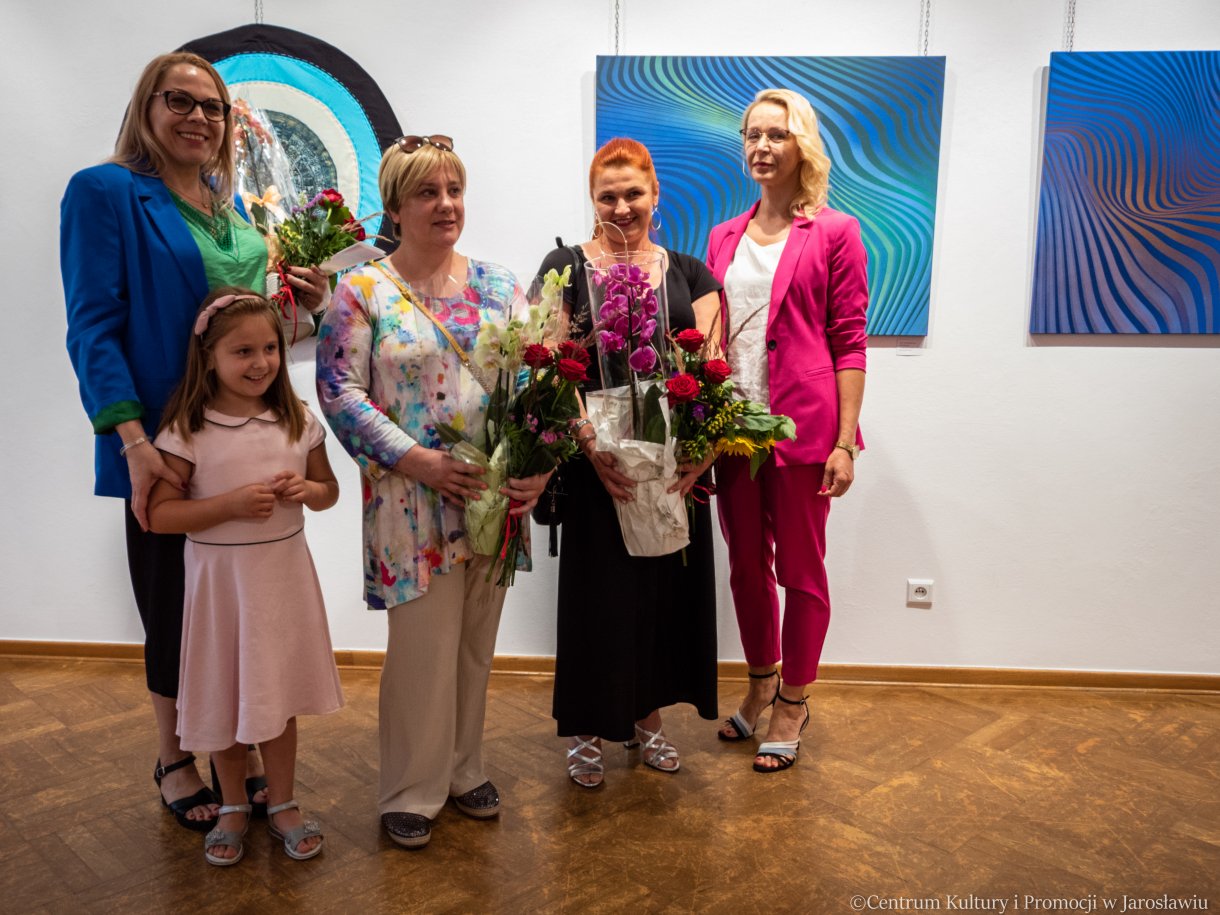 artystki podczas wernisażu Multi-Images