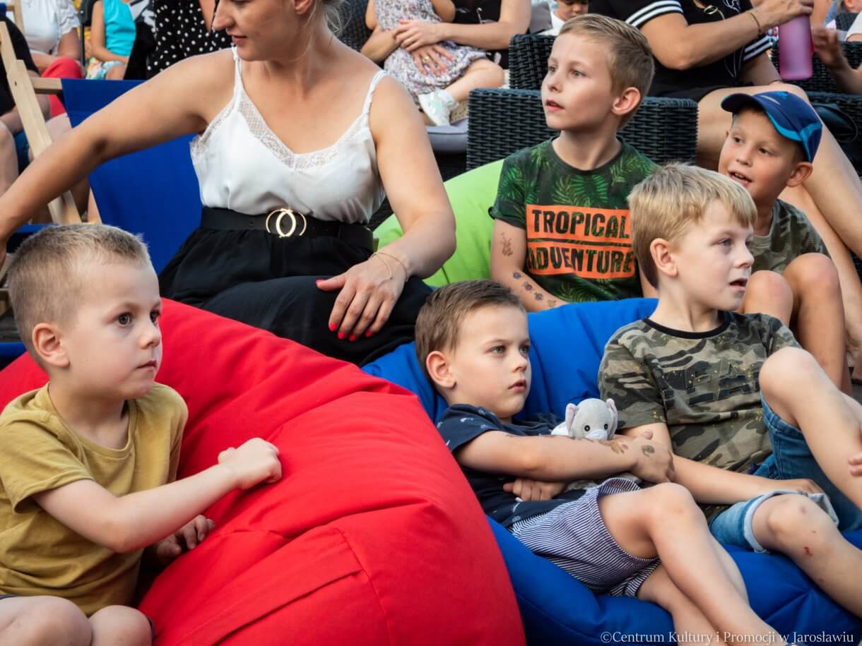 publiczność podczas oglądania 