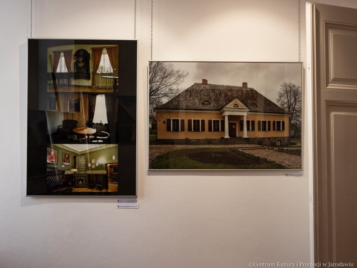 fotografie dworów i dworków kresowych w różnym stanie