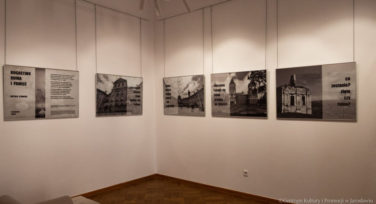 fotografie dworów i dworków kresowych w różnym stanie