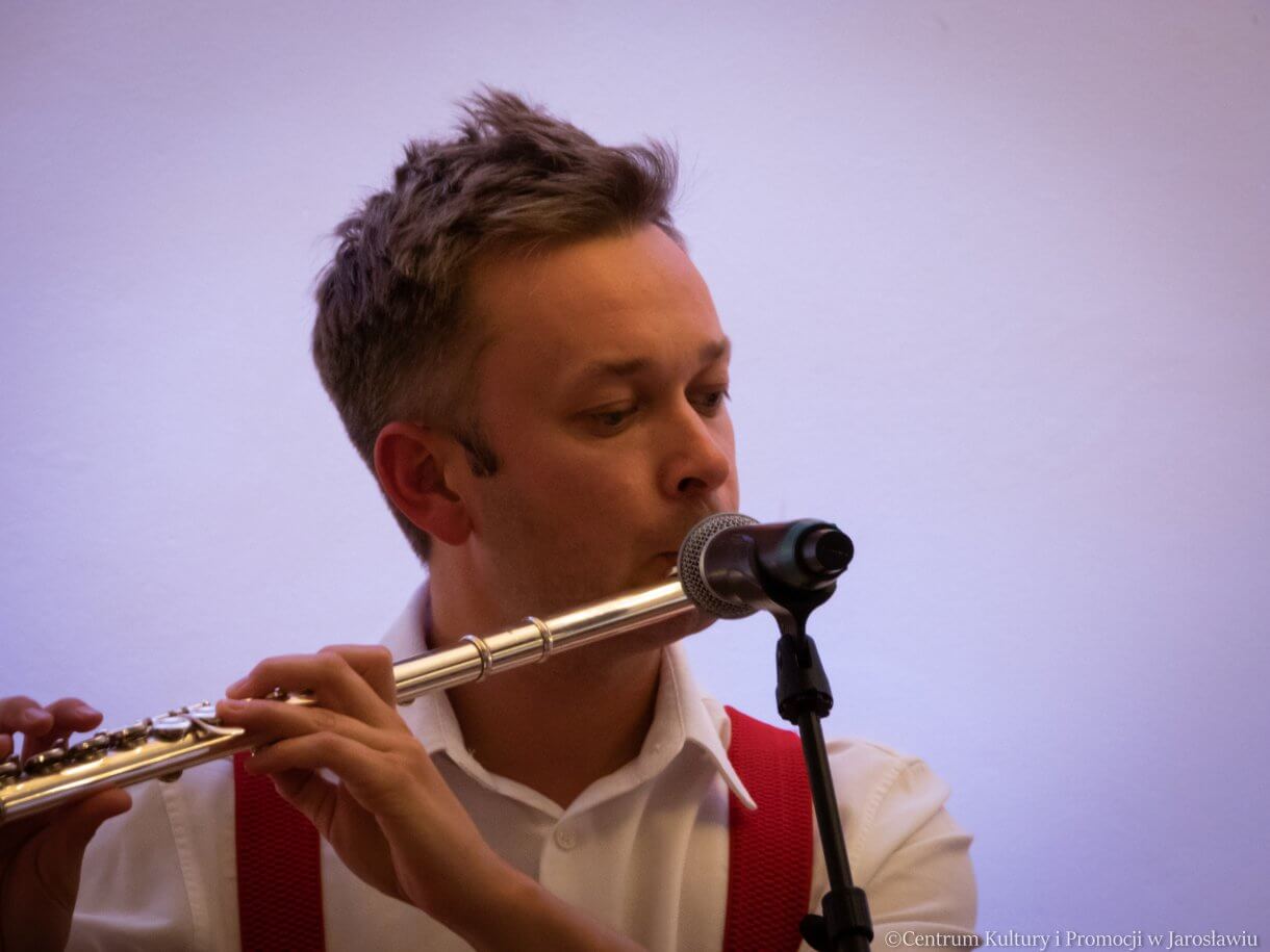 Mobilna Filharmonia podczas koncertu 