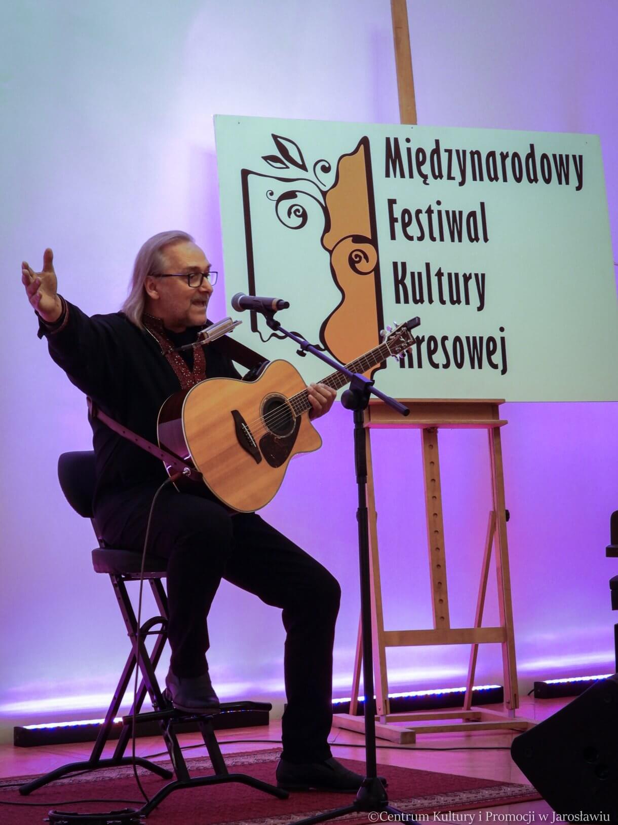 Jurij Tokar w trakcie koncertu 