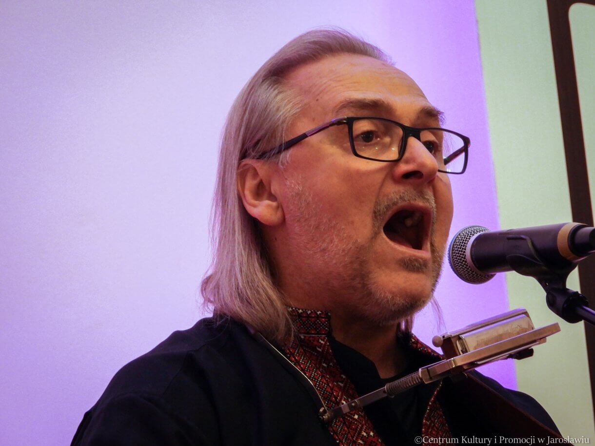 Jurij Tokar w trakcie koncertu 