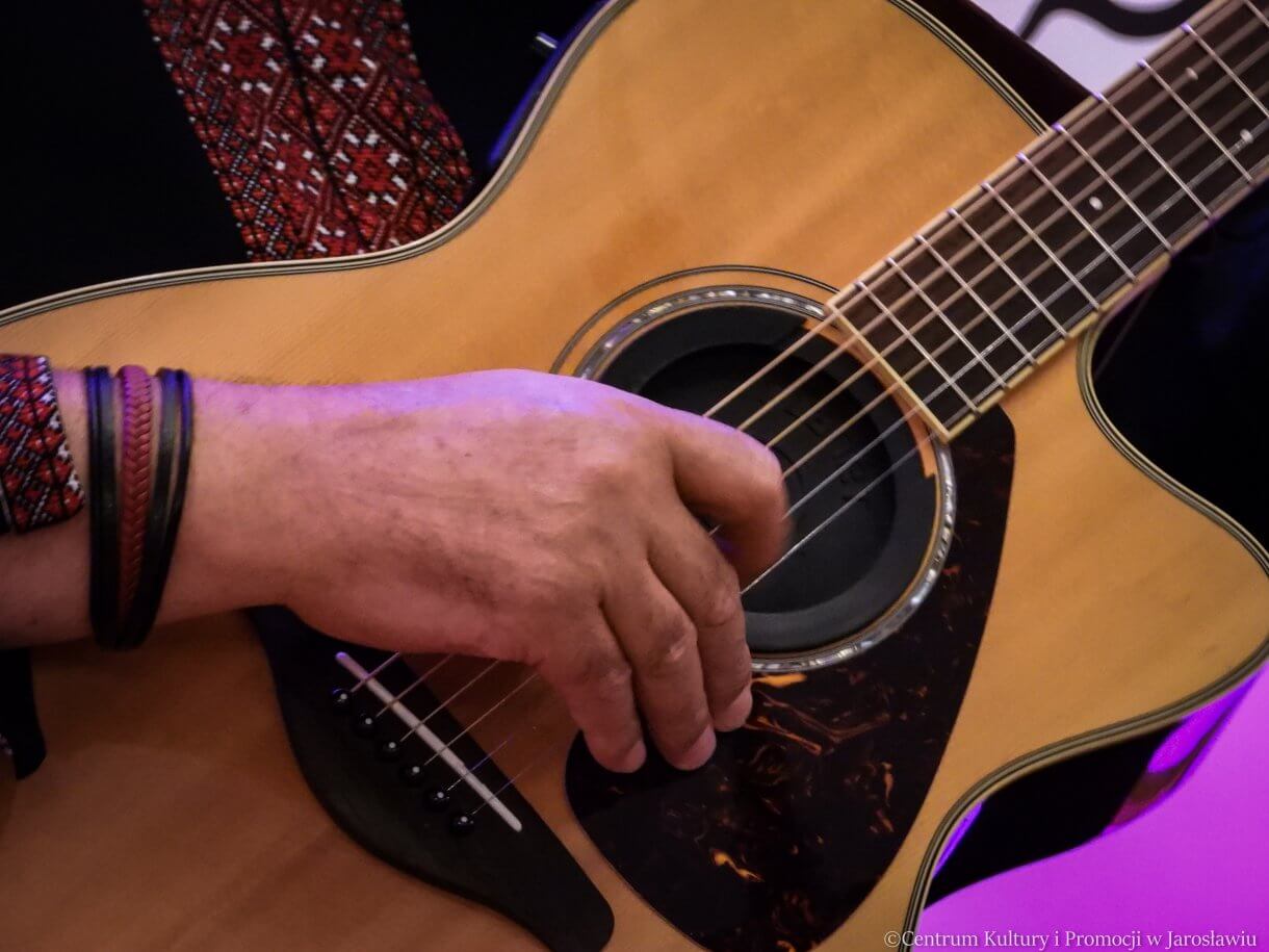 Jurij Tokar w trakcie koncertu 