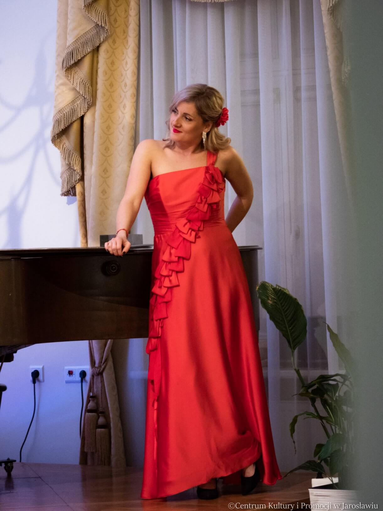 Katarzyna Guran (sopran) podczas koncertu