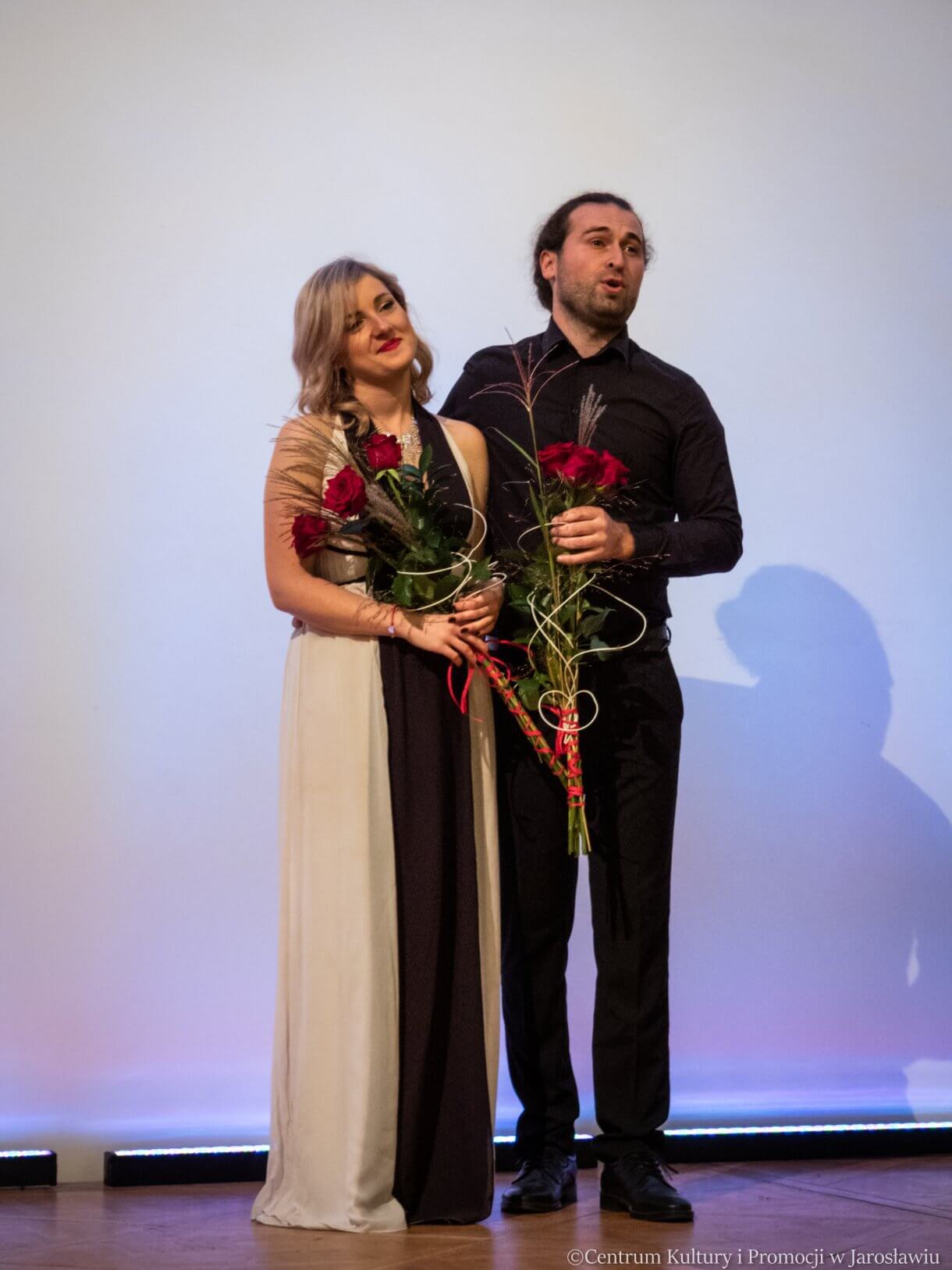 Katarzyna Guran (sopran), Tomasz Świerczek (tenor) podczas koncertu