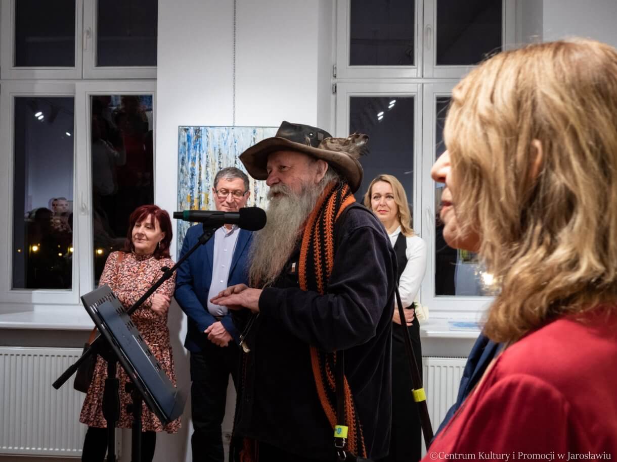 uczestnicy wernisażu Ludwiki Koczut