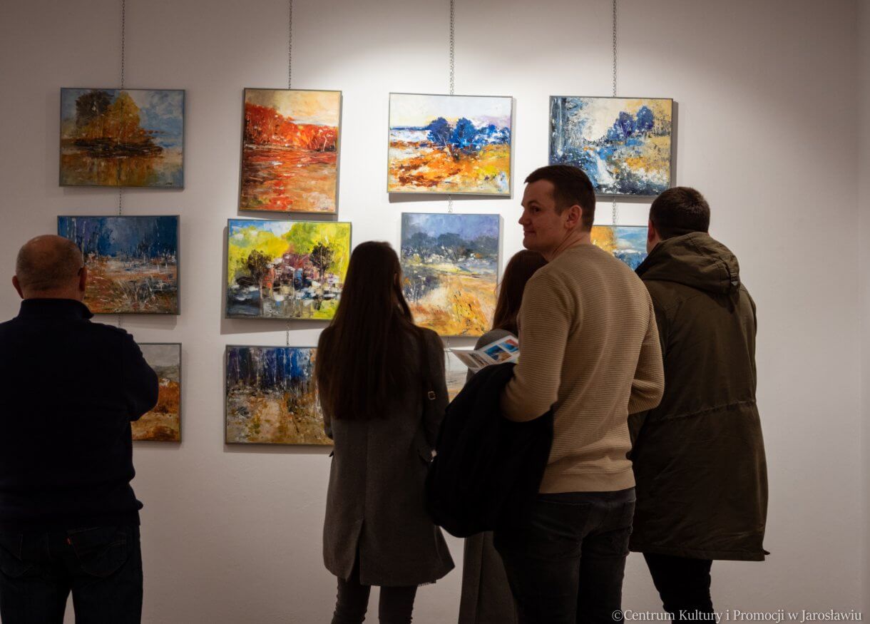 uczestnicy wernisażu Ludwiki Koczut