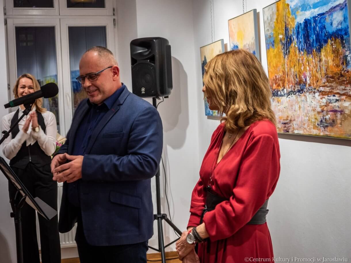 dyrektor CKiP i Ludwika Koczut