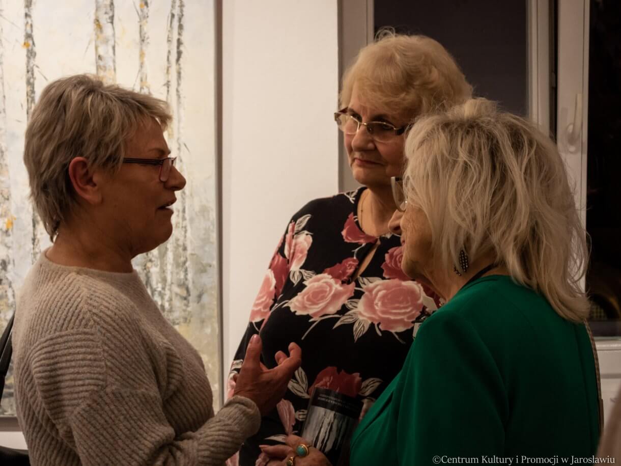 uczestnicy wernisażu Ludwiki Koczut