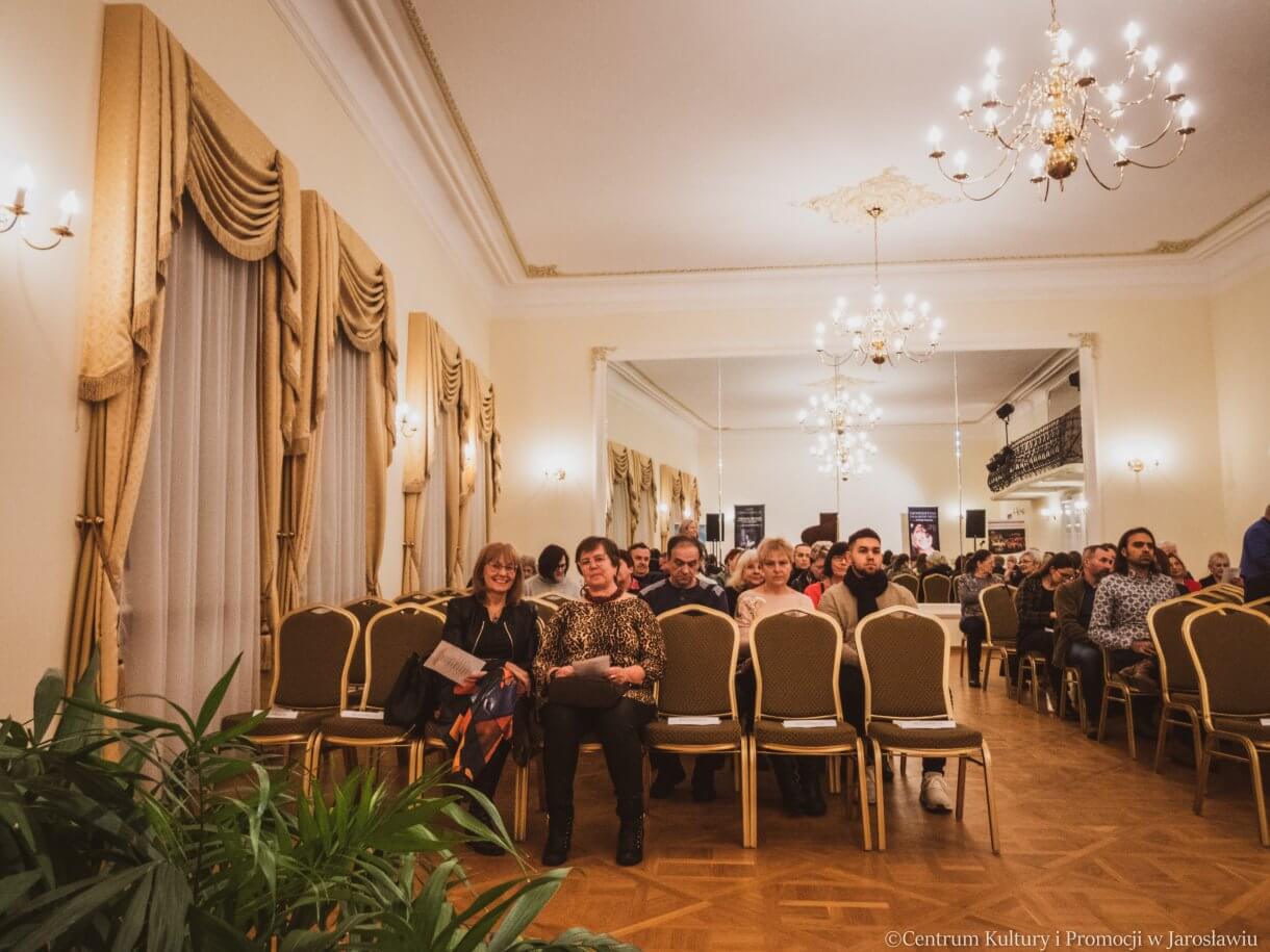 publiczność podczas koncertu finałowego II Mistrzowskiego Kursu Wokalnego dr hab. Jolanty Jancik prof. UMFC