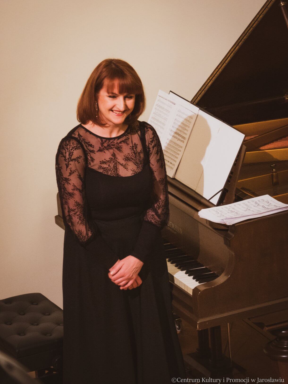 uczestnicy koncertu finałowego II Mistrzowskiego Kursu Wokalnego dr hab. Jolanty Jancik prof. UMFC