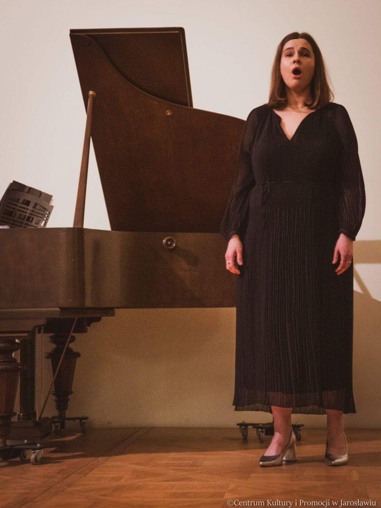 uczestnicy koncertu finałowego II Mistrzowskiego Kursu Wokalnego dr hab. Jolanty Jancik prof. UMFC