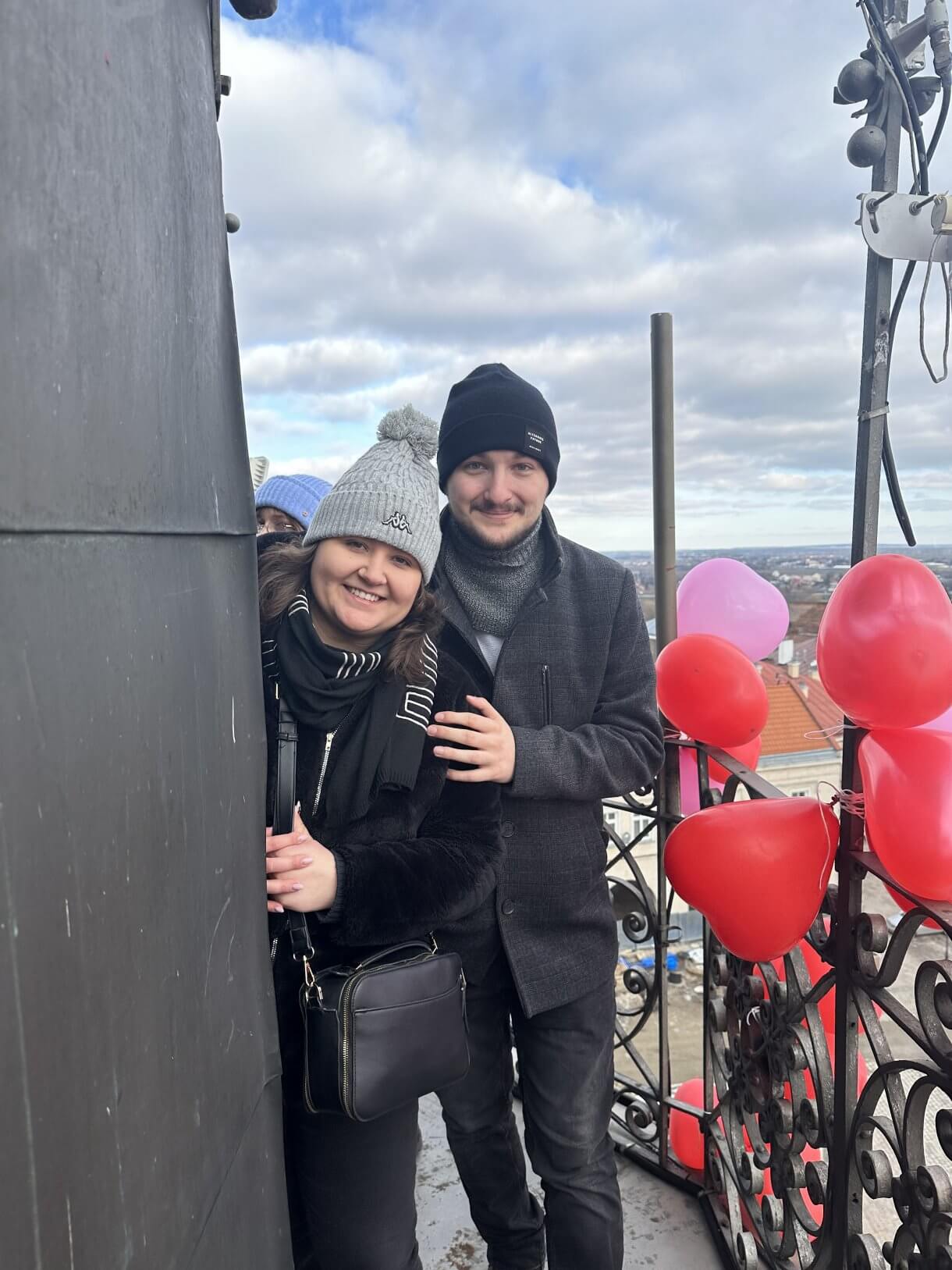 uczestnicy akcji Zakochani w podziemiach podczas zwiedzania