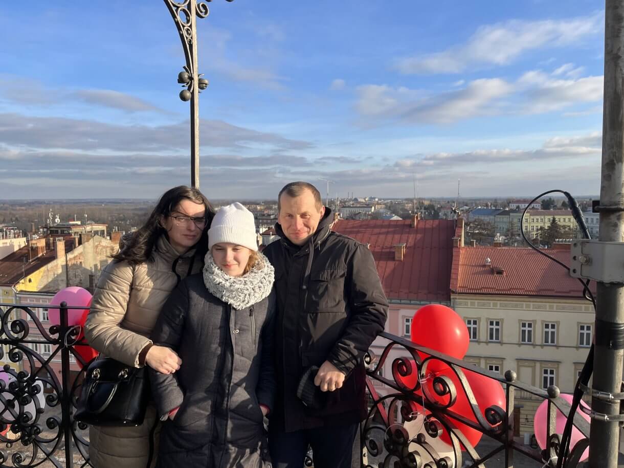 uczestnicy akcji Zakochani w podziemiach podczas zwiedzania