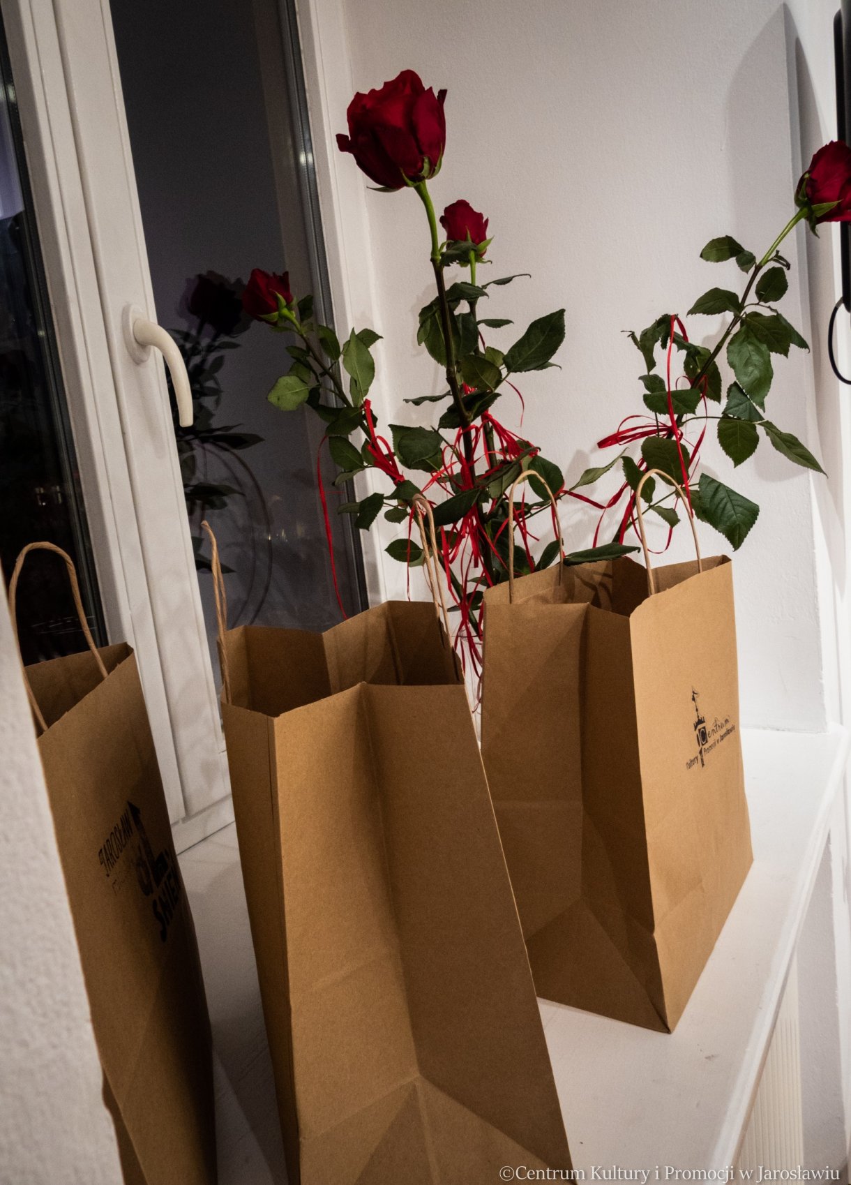 upominki dla autorów wystawy 