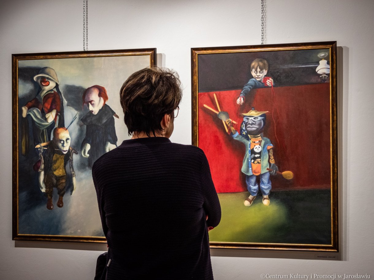 uczestniczka wernisażu 