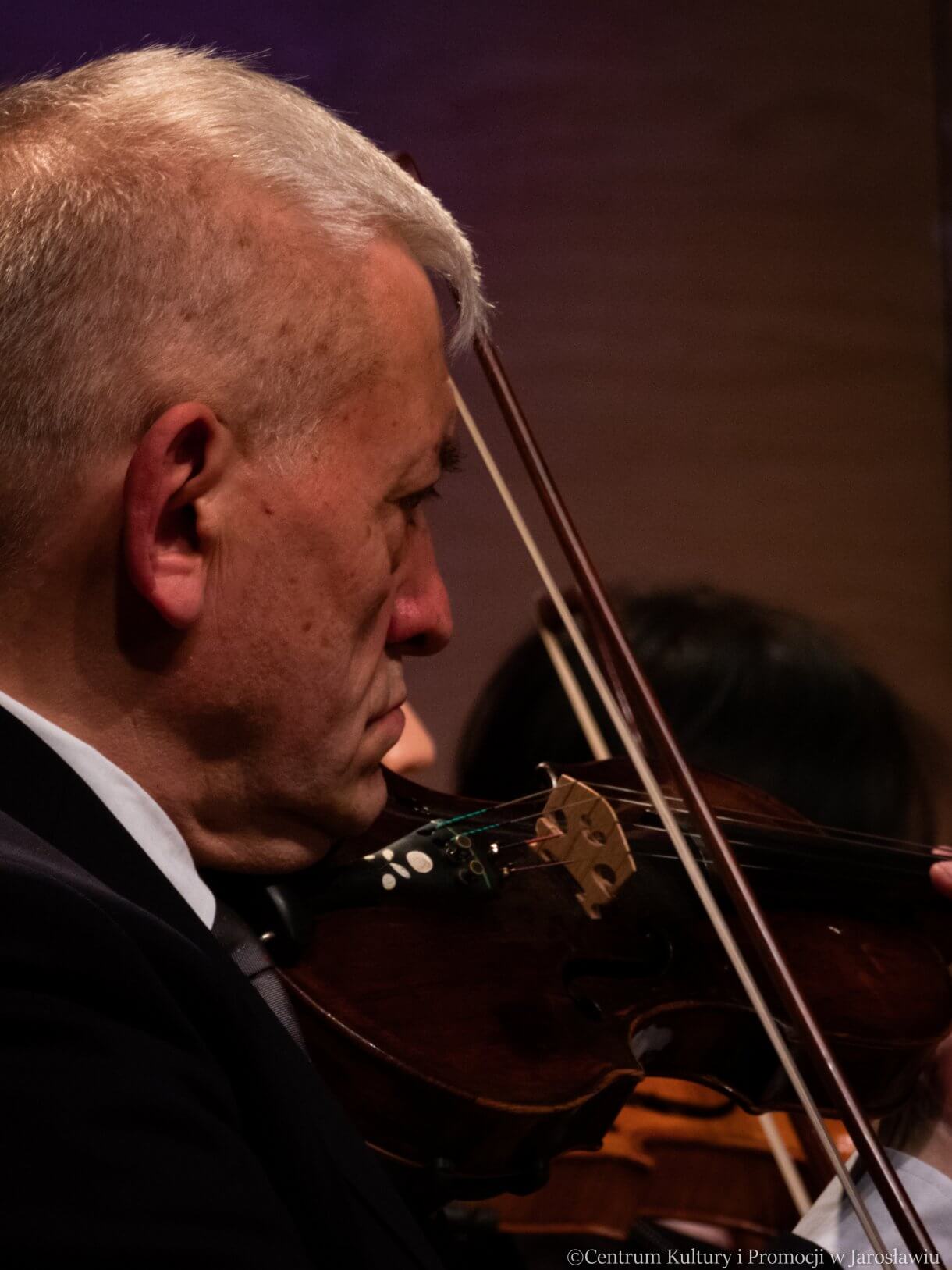 Orkiestra ZPSM w Jarosławiu podczas koncertu