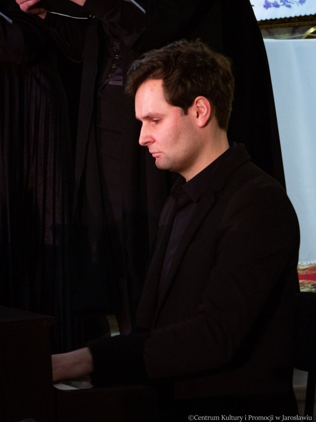 Koncert w kolegiacie - Łukasz Stanisławczyk na pianinie