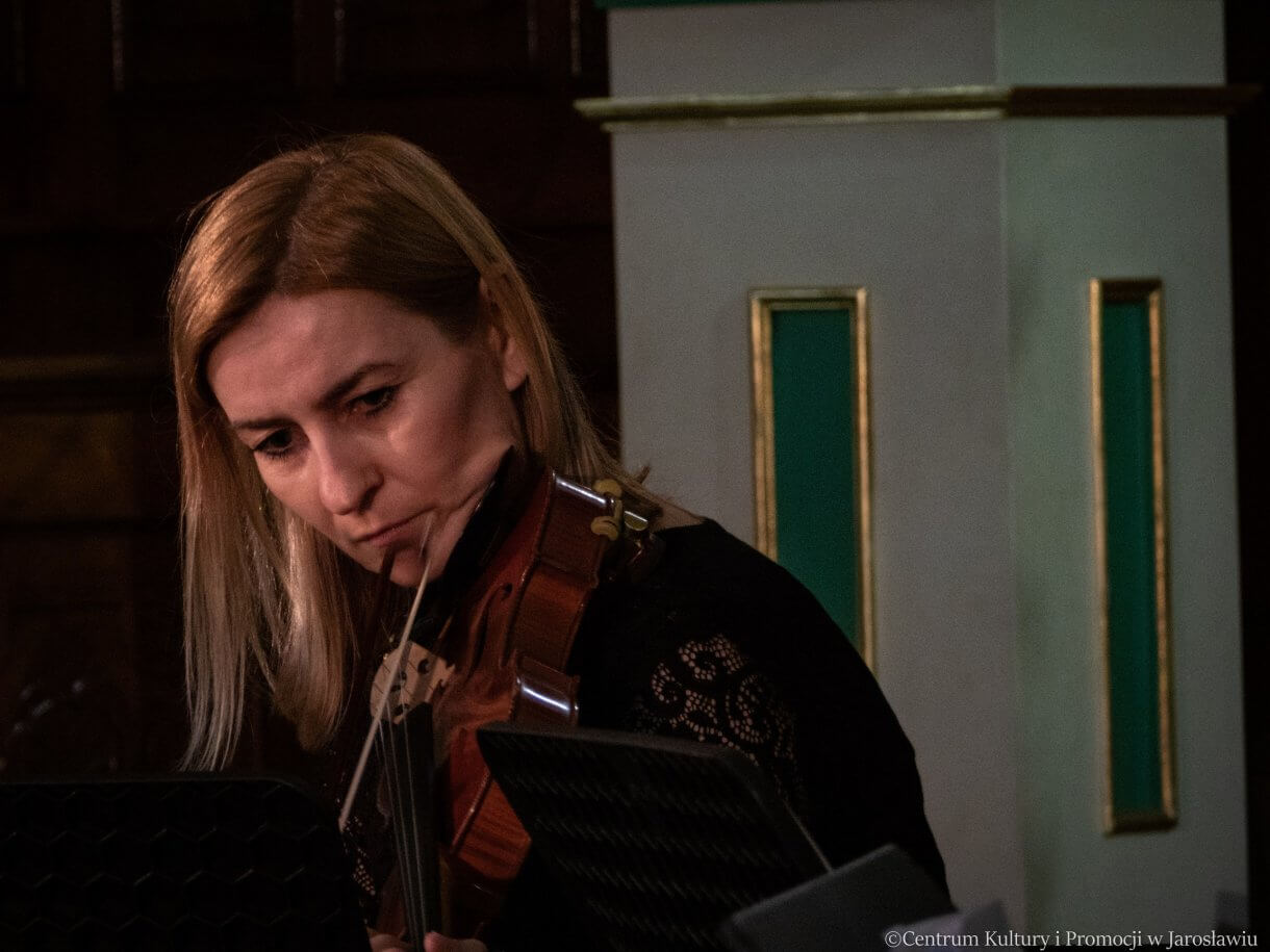 Koncert w kolegiacie - Skrzypaczka